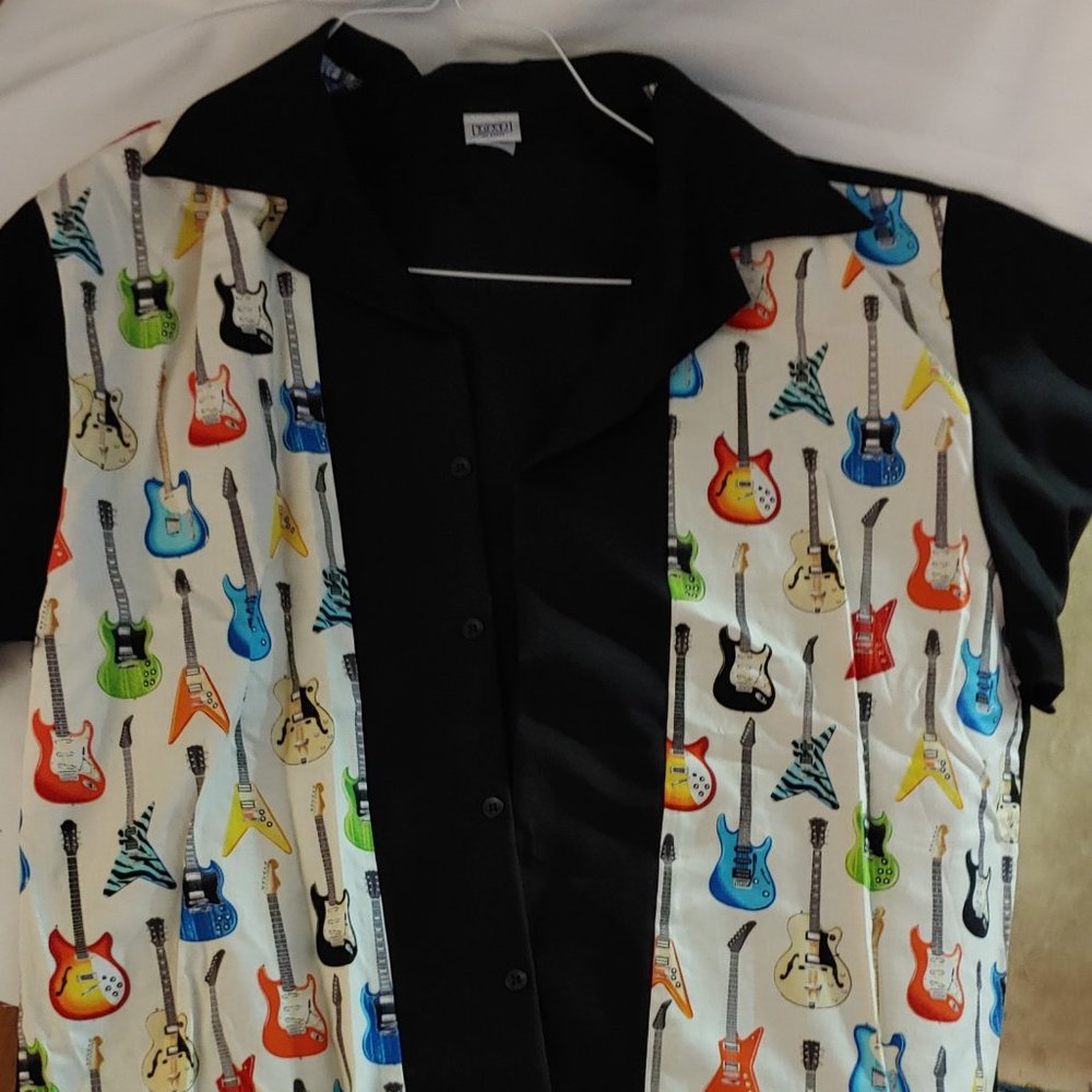 Rock and roll collered shirt